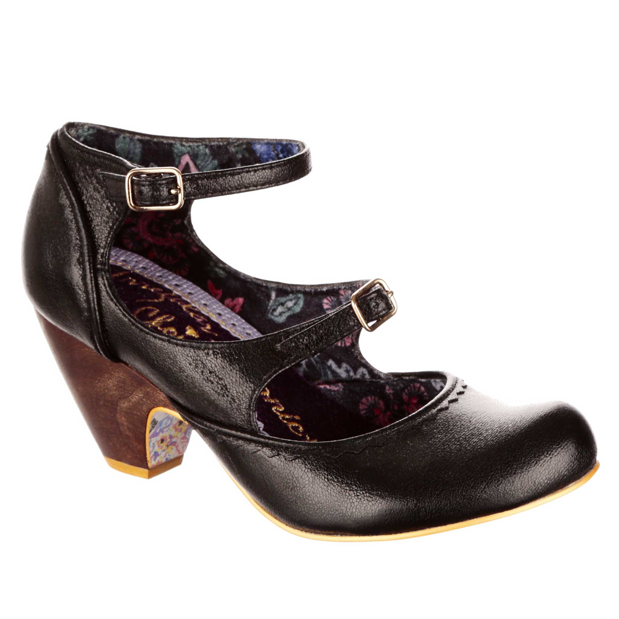 Irregular choice black shoes shop