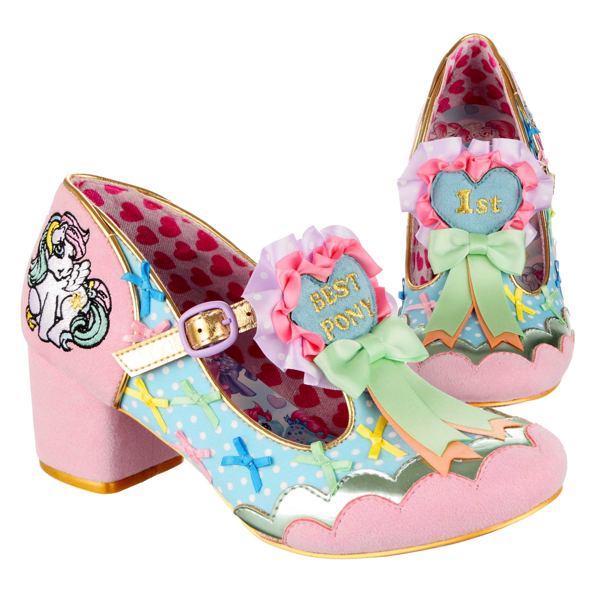 Irregular Choice Sparkle Pony Platform Boots Irregular Choice
