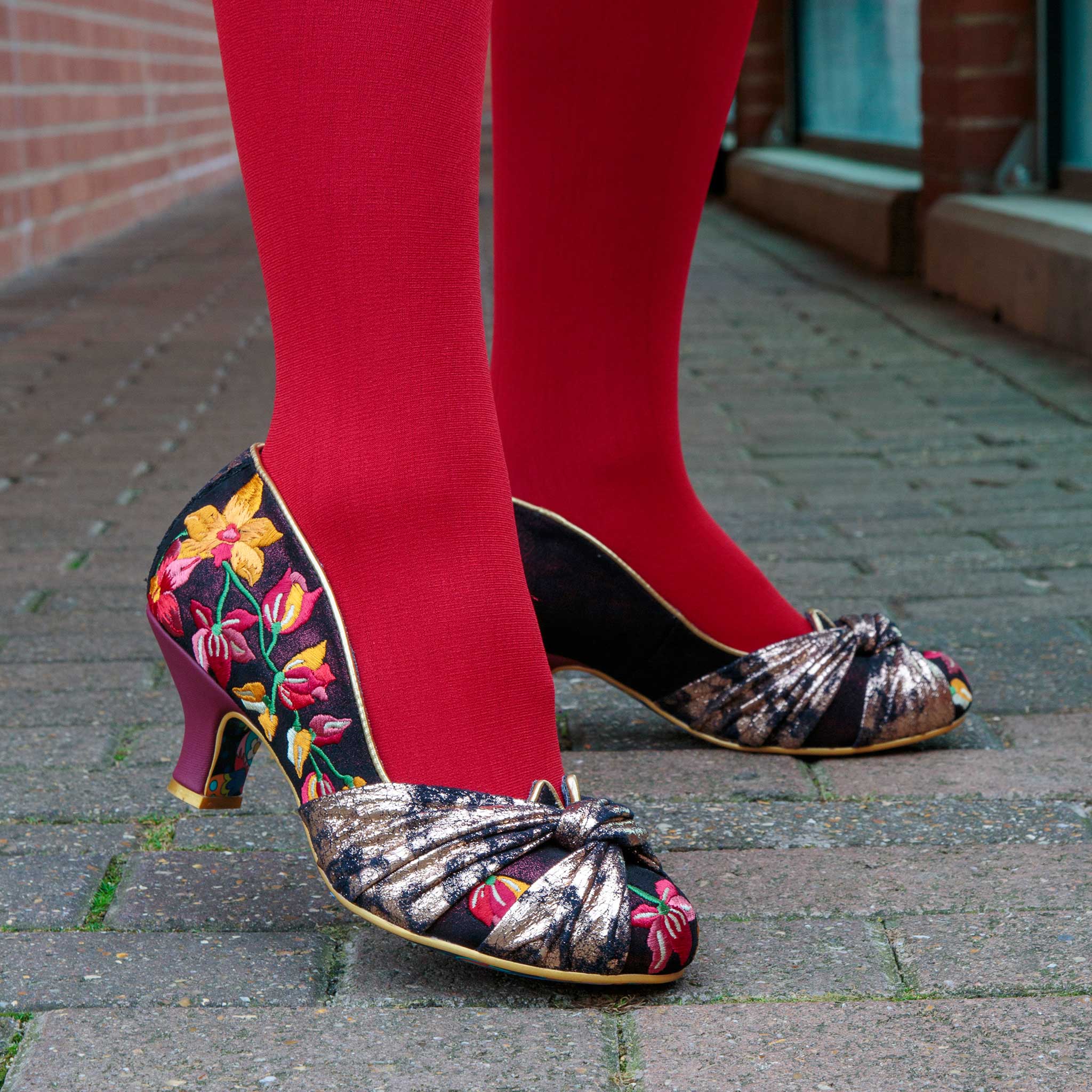 Torrid Bandana Print Heels Torrid Hi Heels Women's Ankle Wrap Open