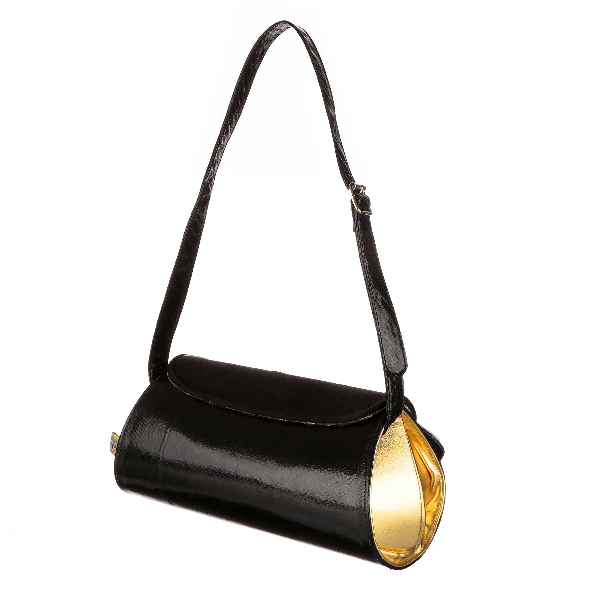 Irregular Choice Prosecco Bottle Bag Party Black Glitter Cross Body Handbag Let s Get Fizzical