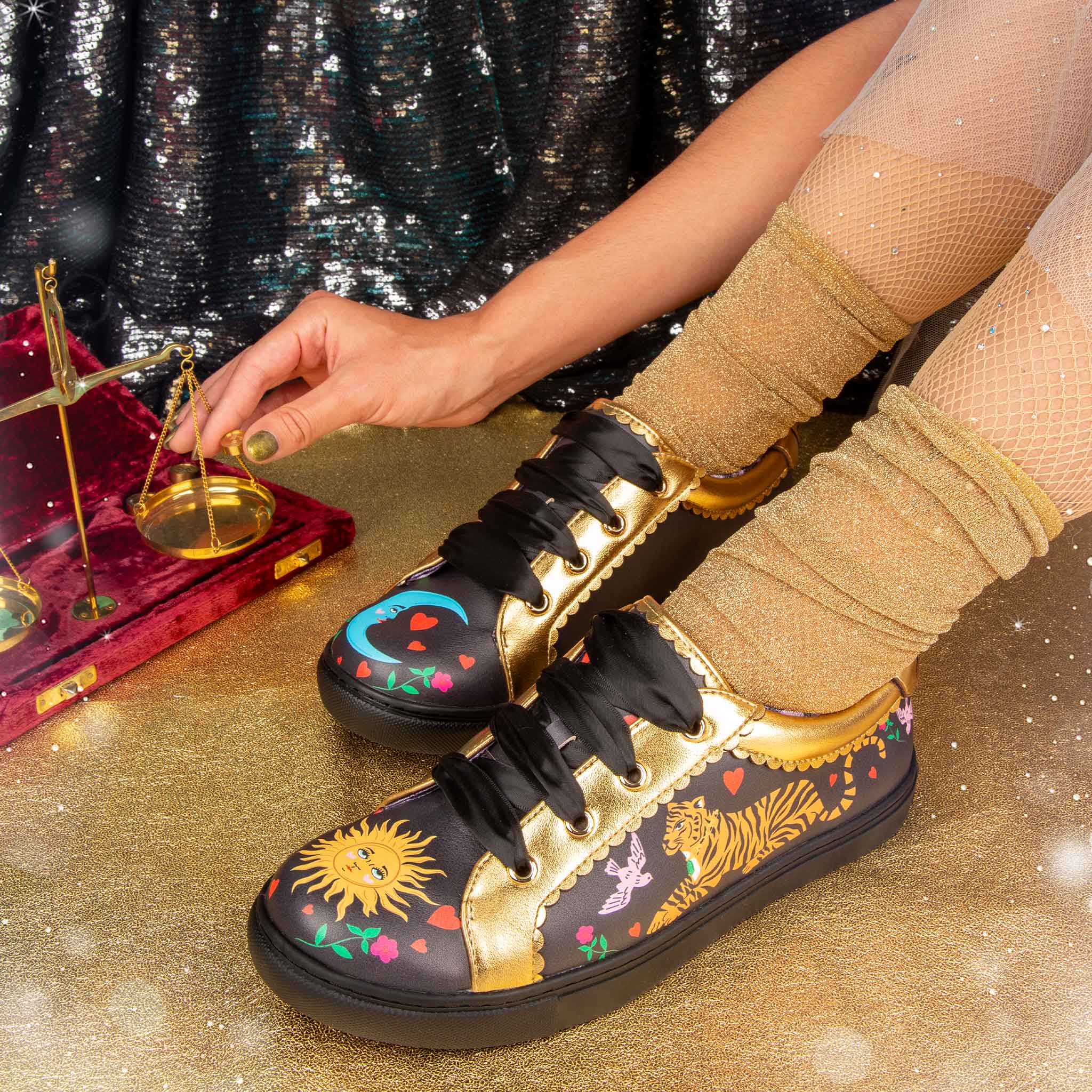 Fashion Trainers Irregular Choice Rambling Rose Irregular Choice