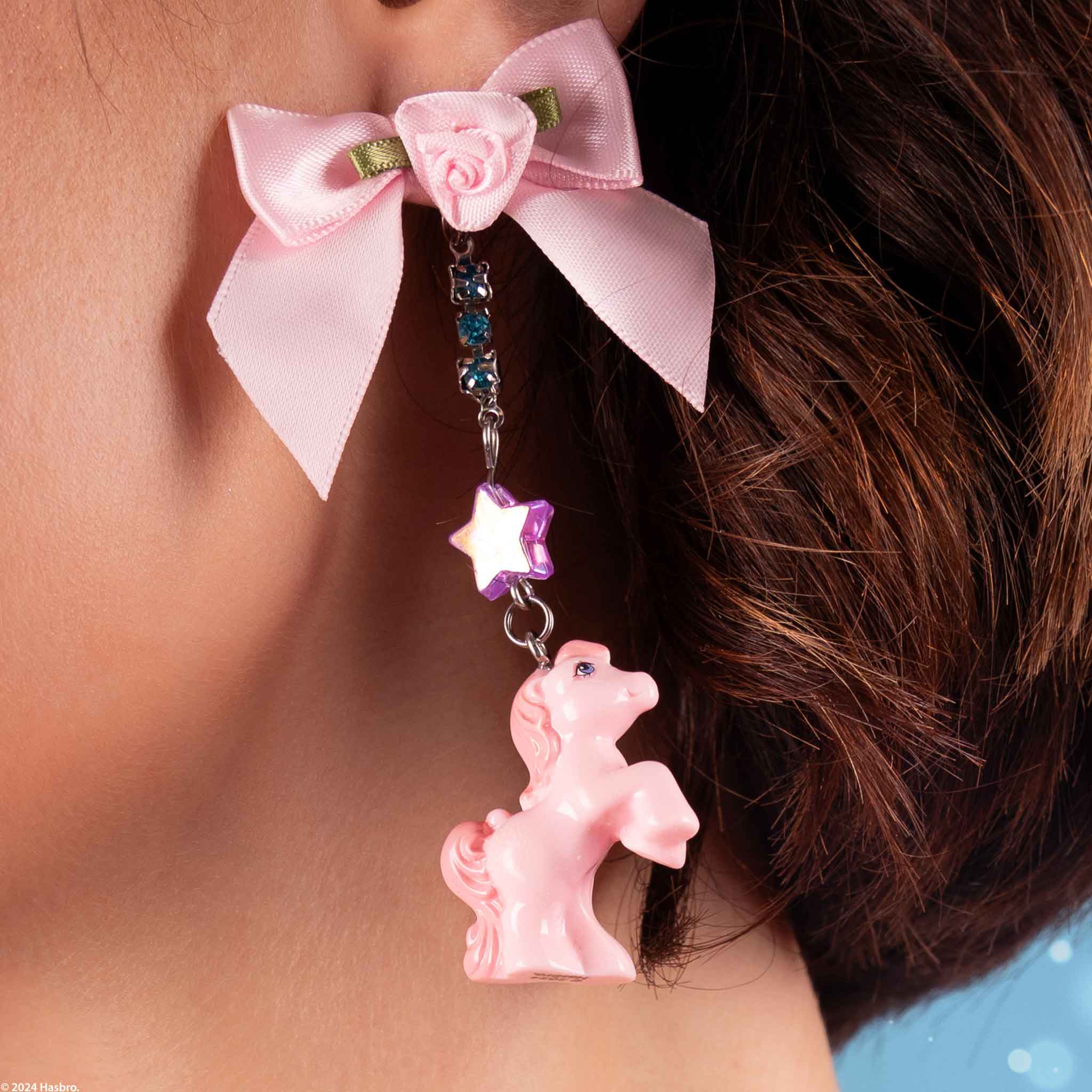 Irregular Choice X My Little Pony Darling Dreamer Earrings Mini Applejack and Cotton Candy Jewellery
