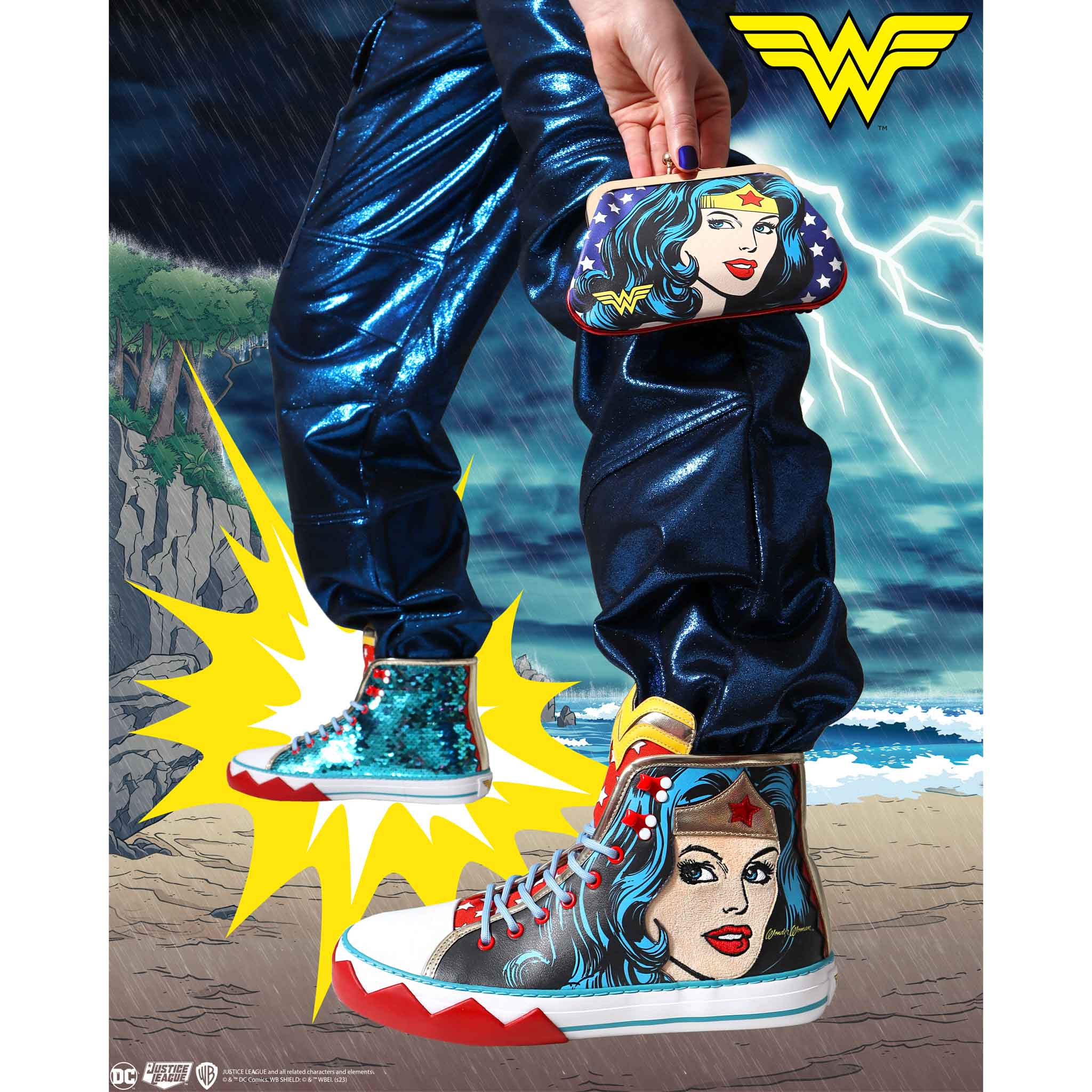 Dc wonder woman boots sale