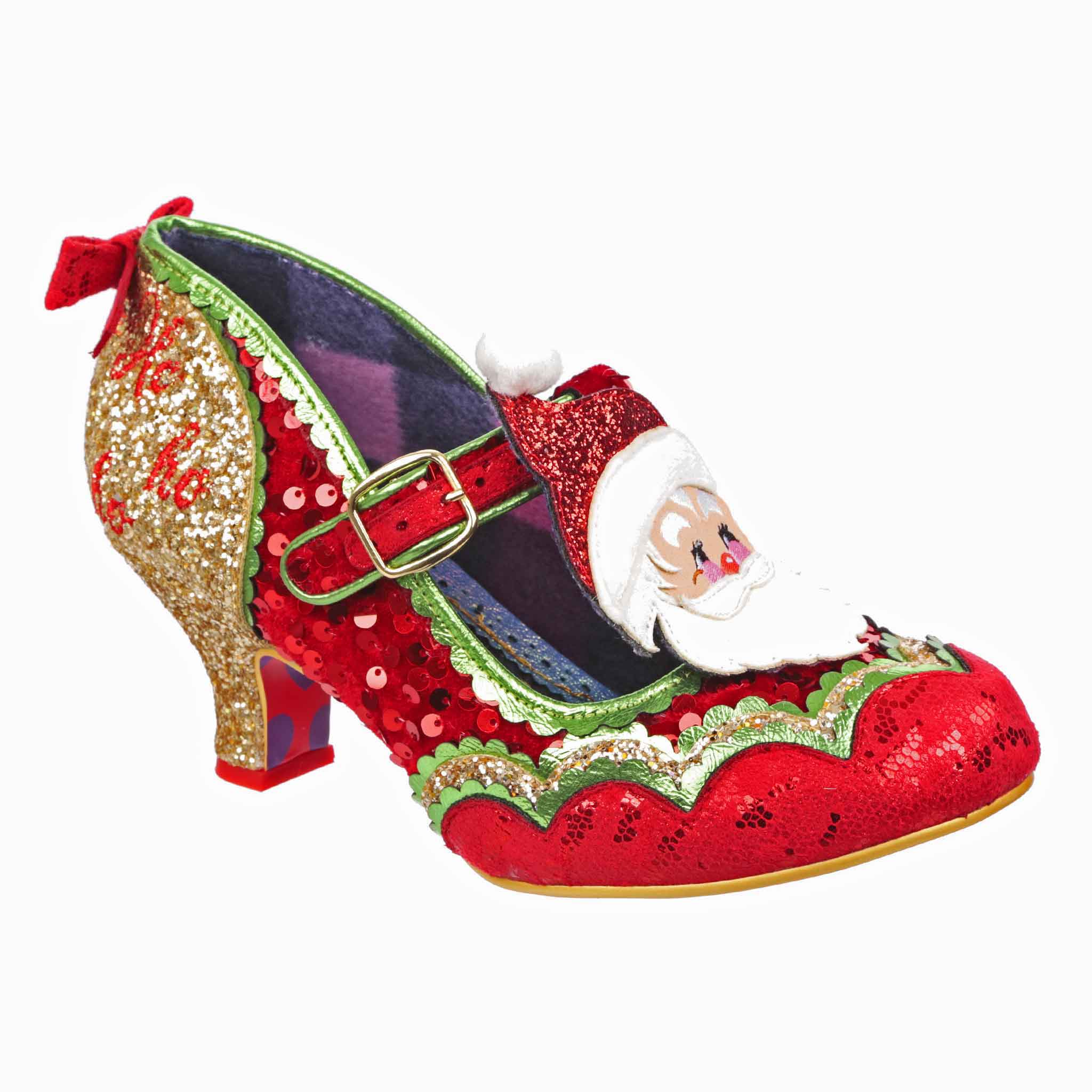 Irregular choice santa on sale