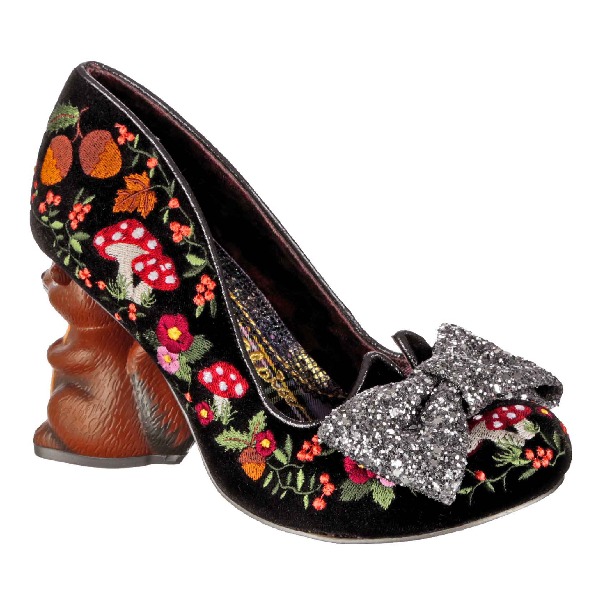 Irregular choice black shoes shop