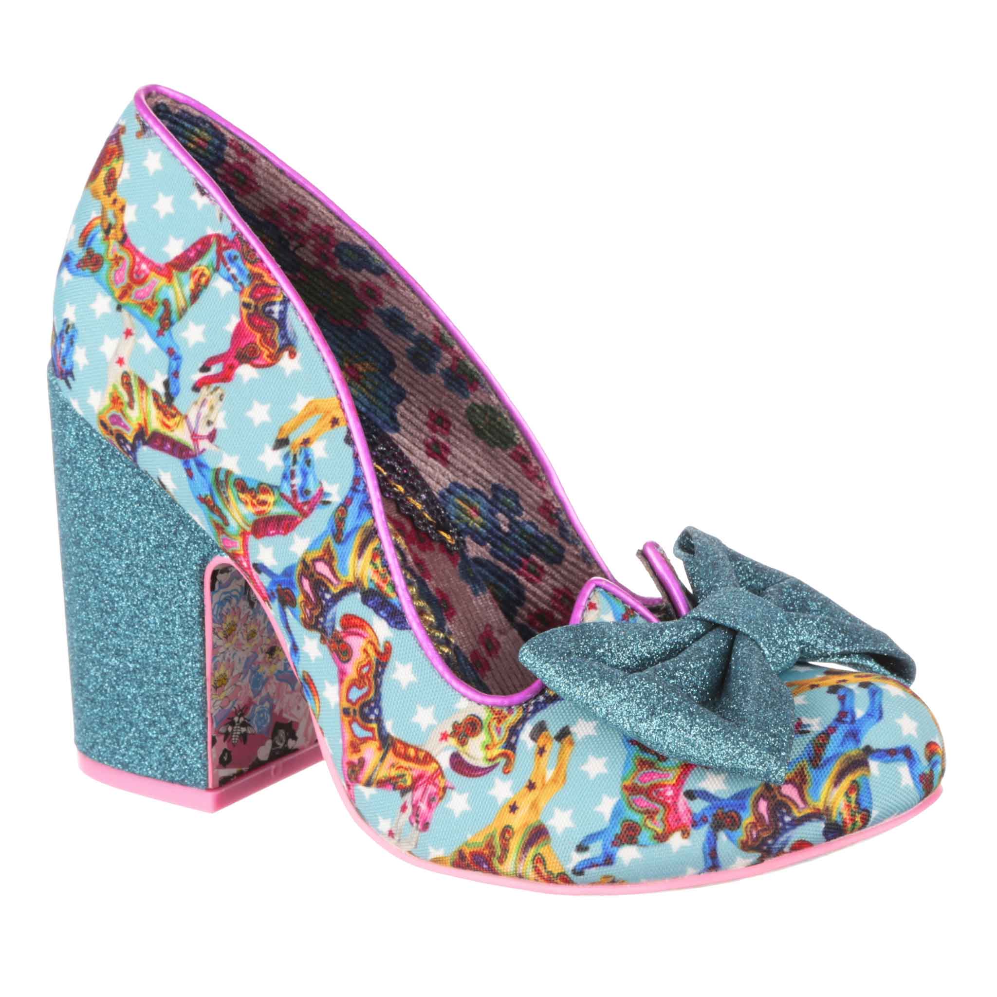 Irregular choice hotsell turquoise shoes