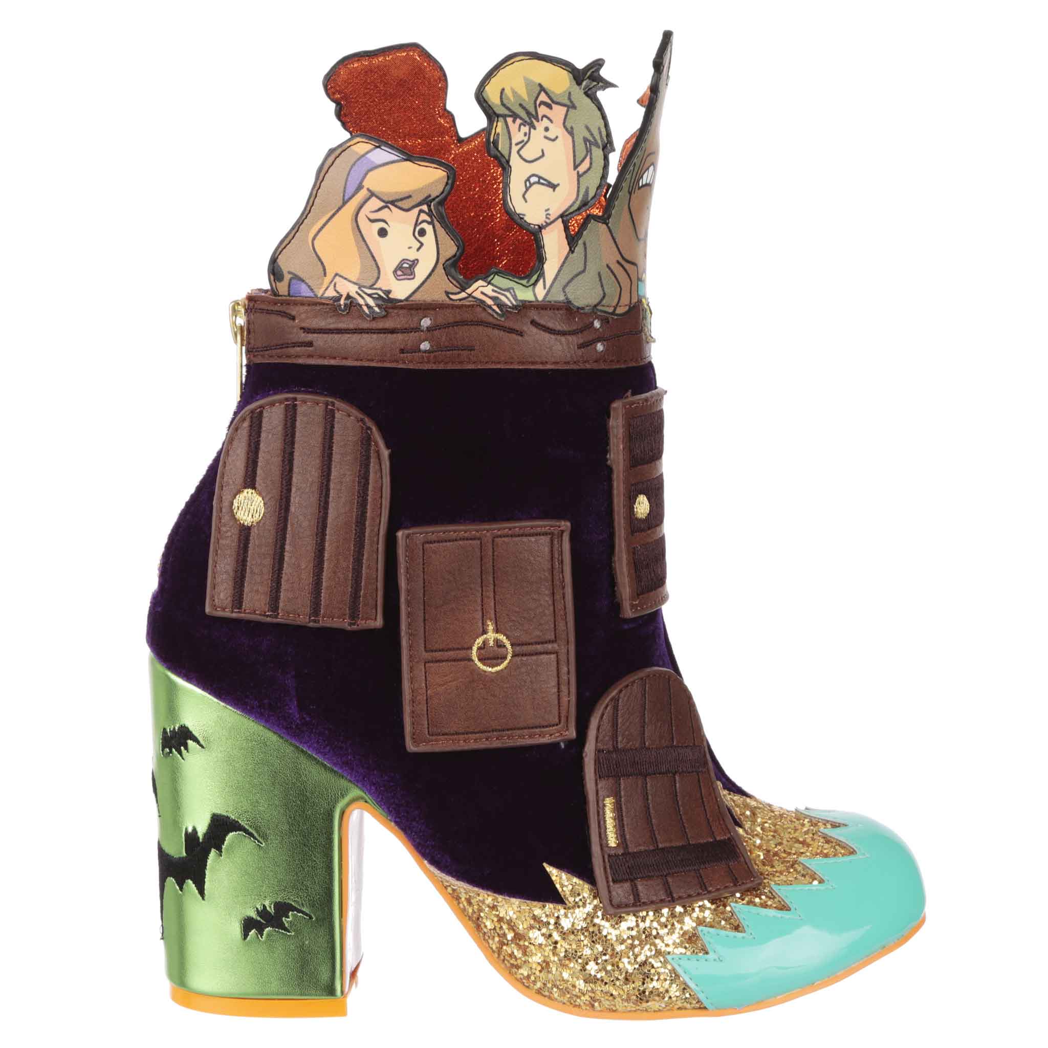 Creepy Corridor Scooby Doo Ankle Boots Irregular Choice X