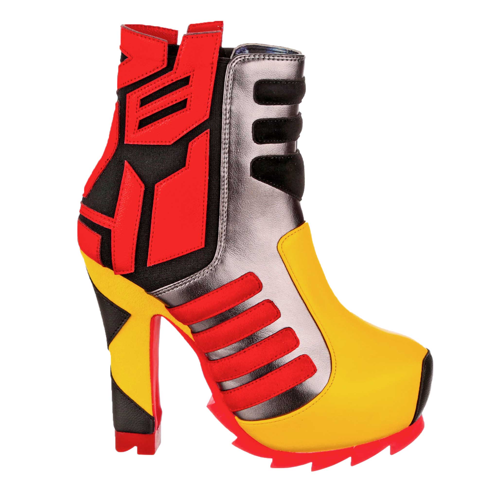Autobot Transformers High Heel Platform Boots Irregular Choice X