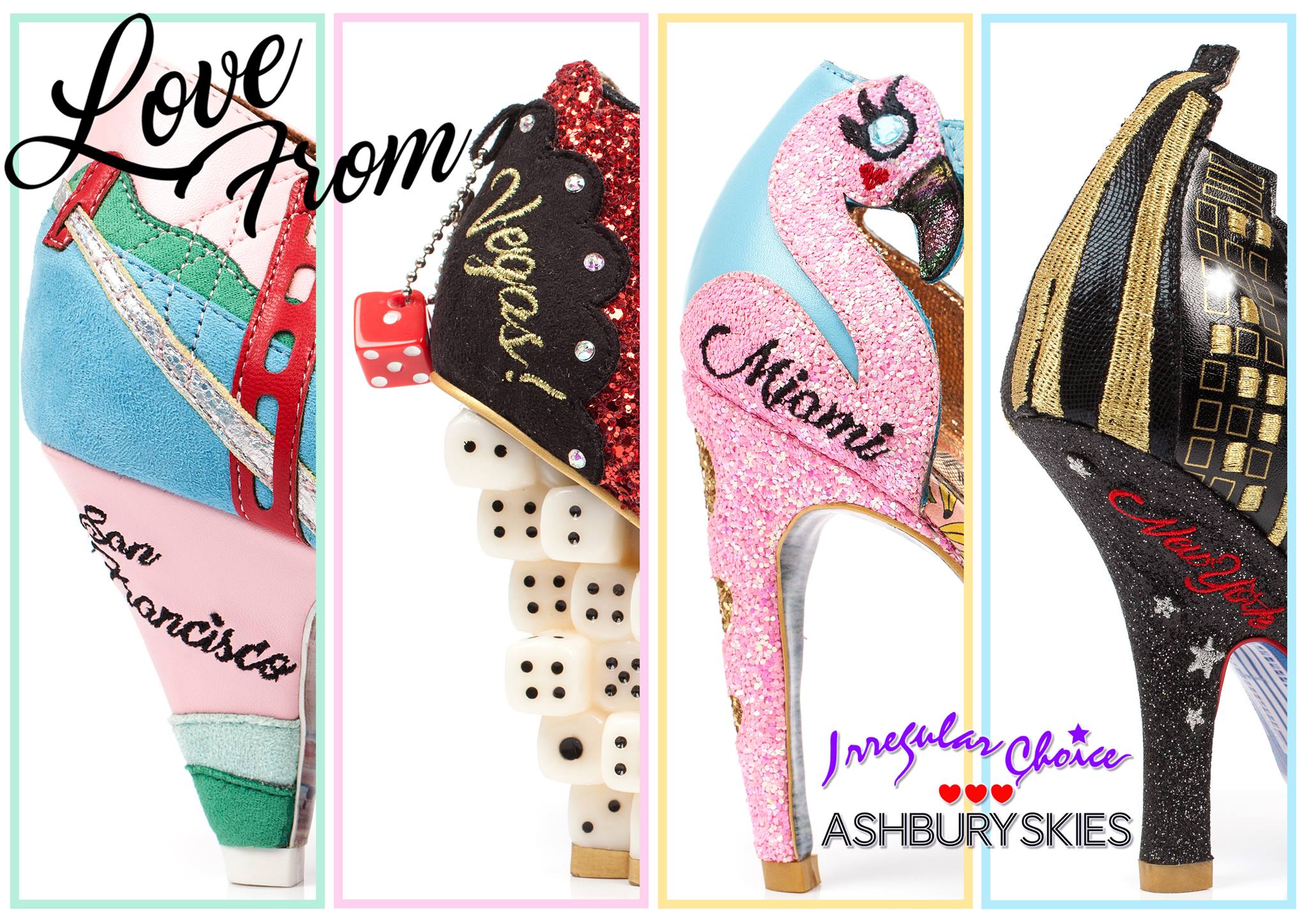 Our first collaboration collection with USA web retailer Ashbury Skies!
