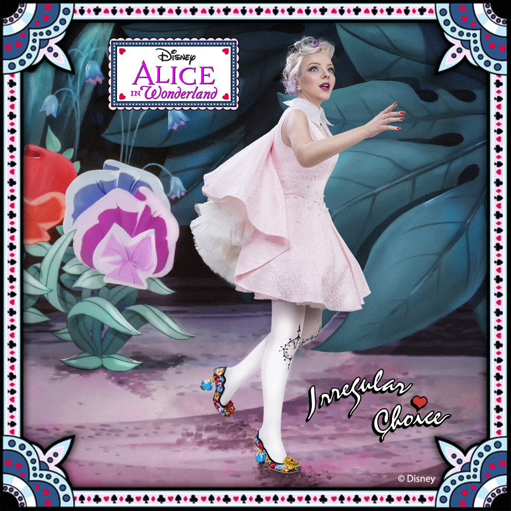 The first shoe from our enchanting Alice In Wonderland collection...