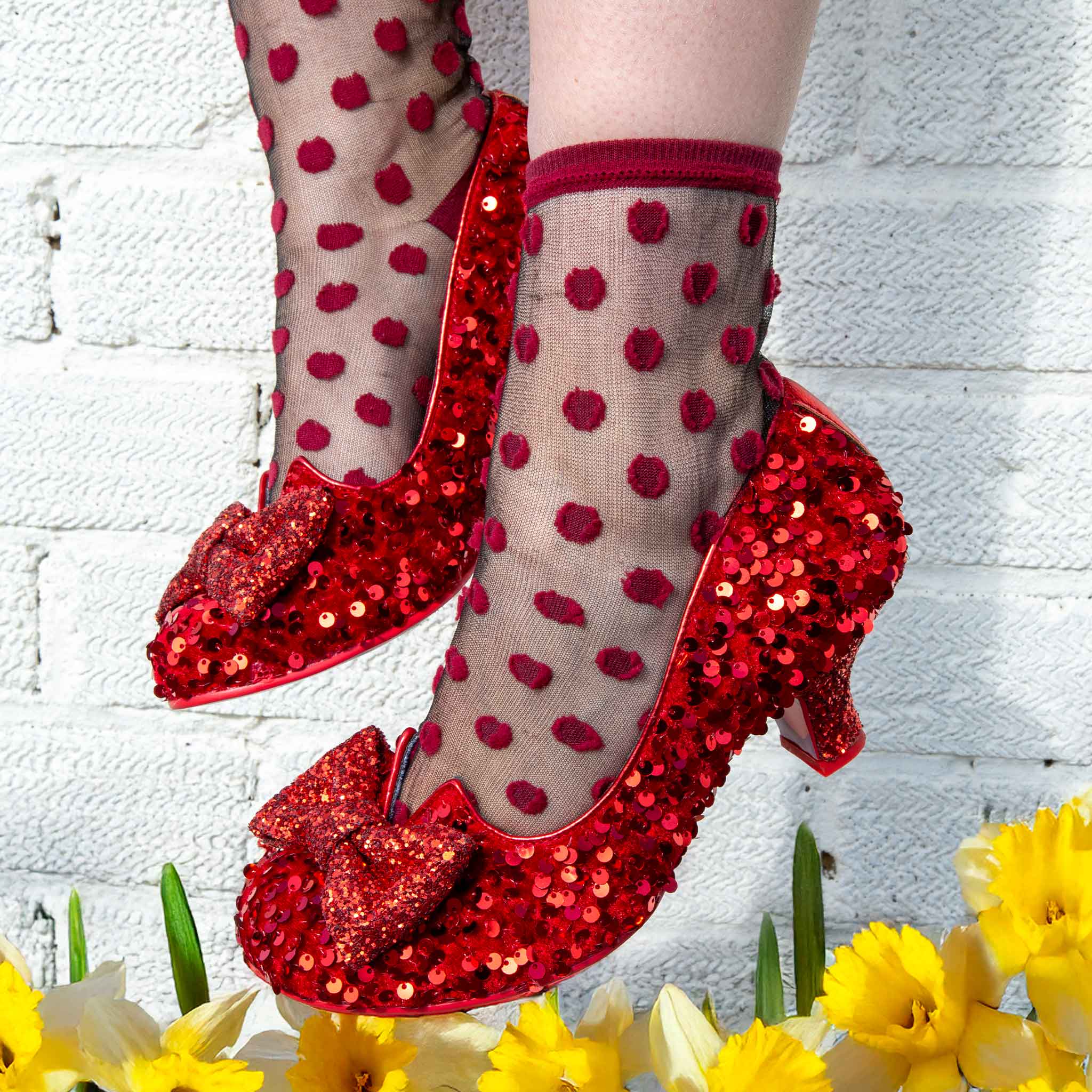 Sequin Shoes Dorothy Ruby Red Slippers For Toddlers Dorothy's Ruby