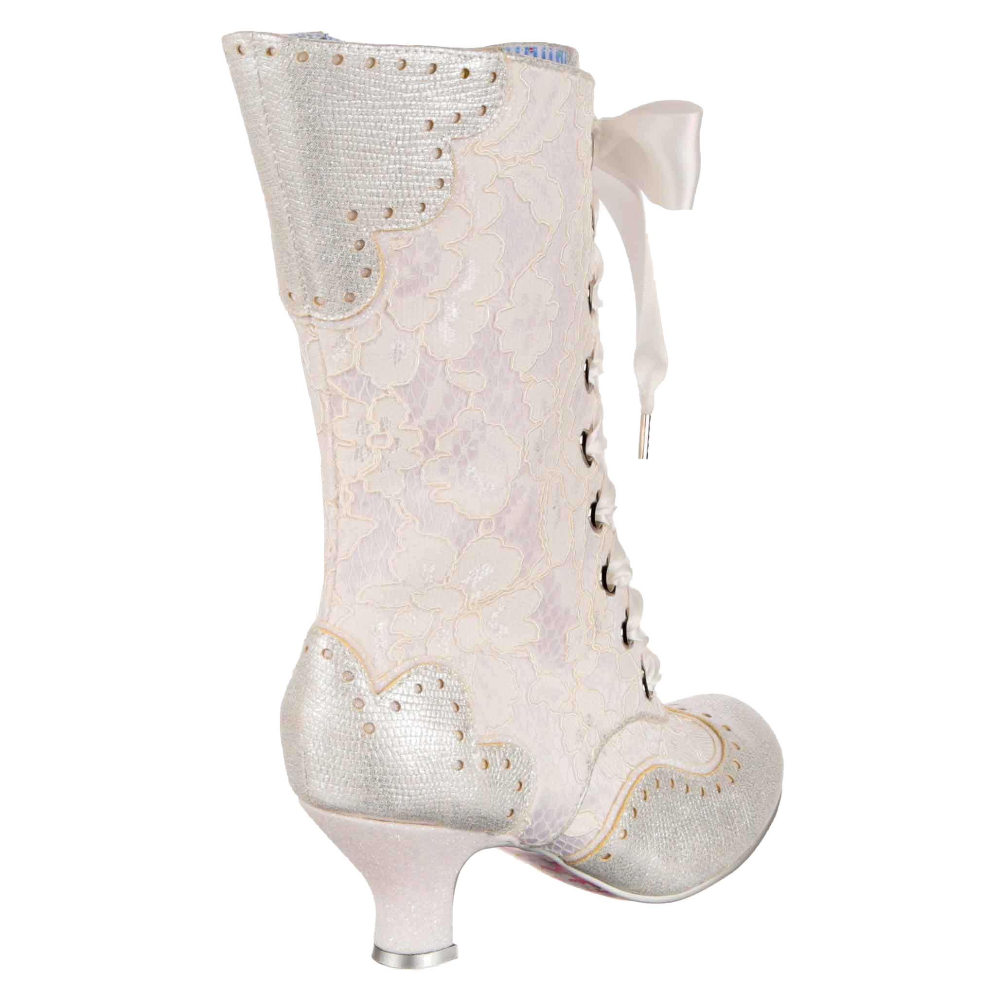 Iconic white boots store