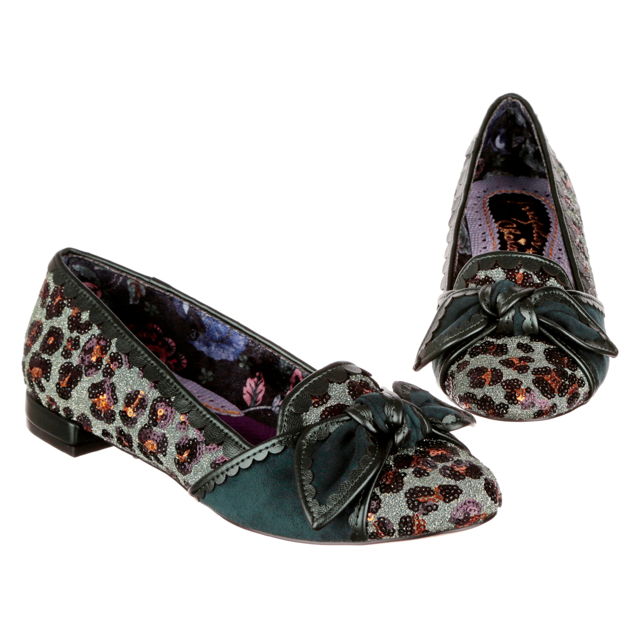 Patterned ballet flats store