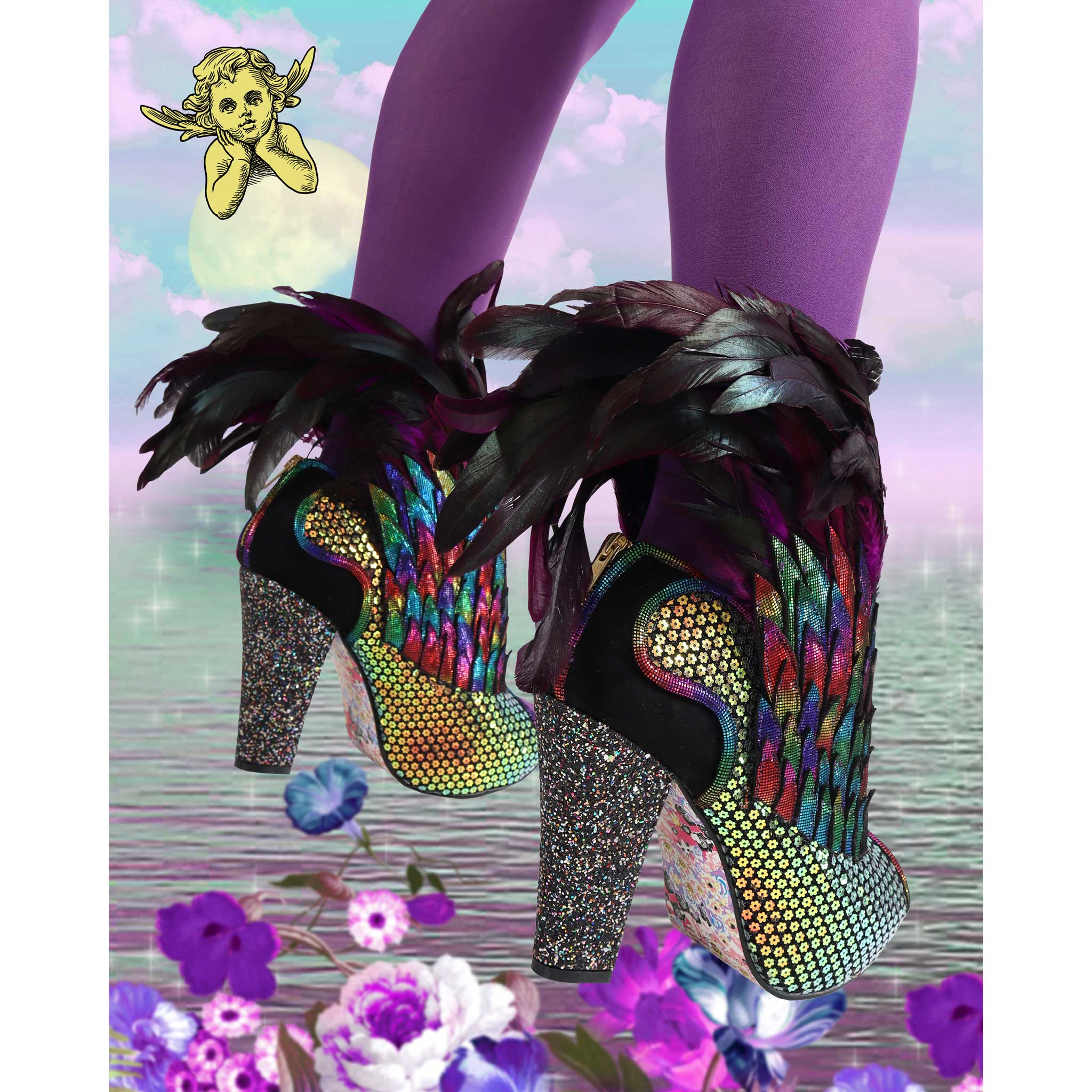 Phoenix | High Heel Platform Shoes | Iconic by Irregular Choice