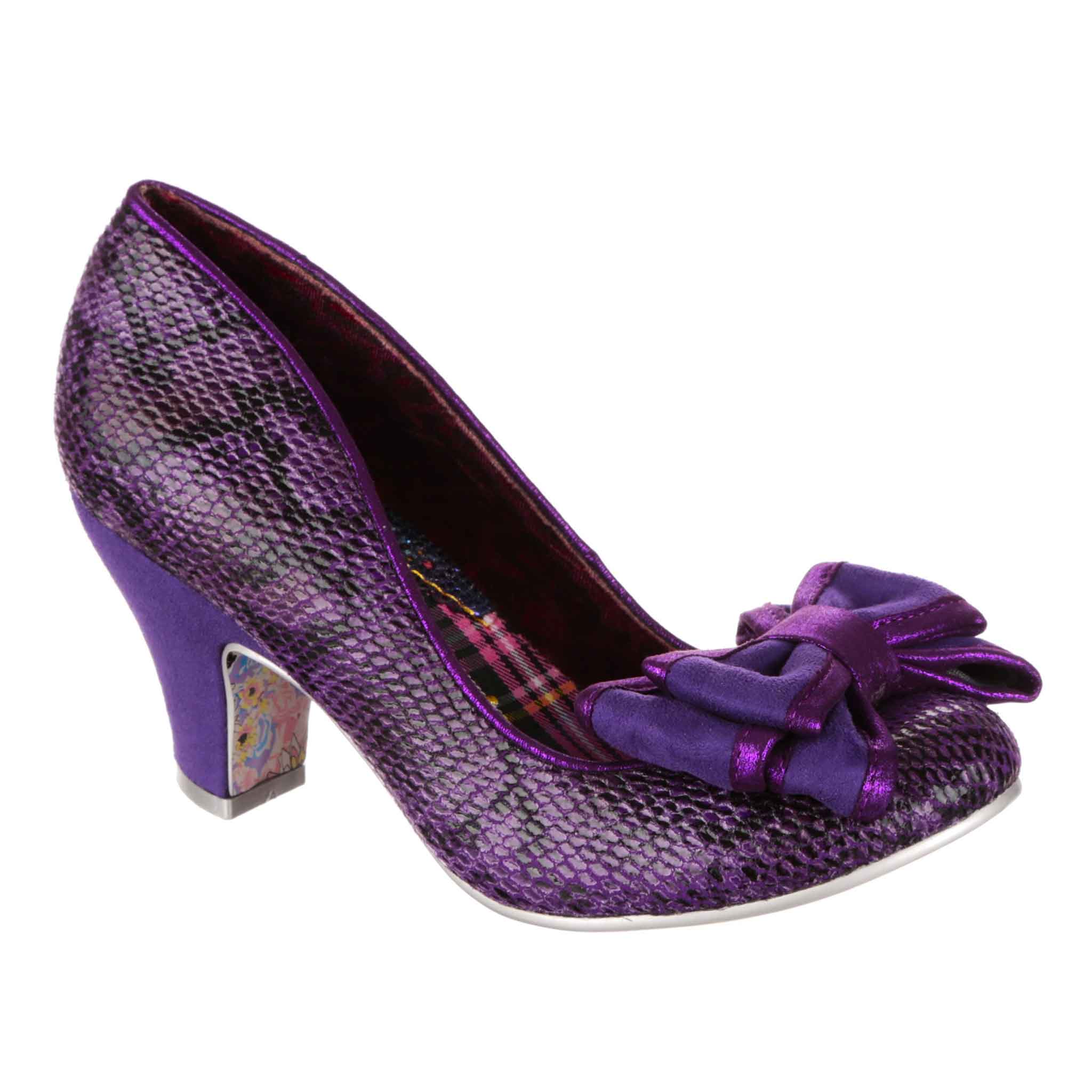 Irregular Choice It's a Cinch 60's Pumps Lilac –