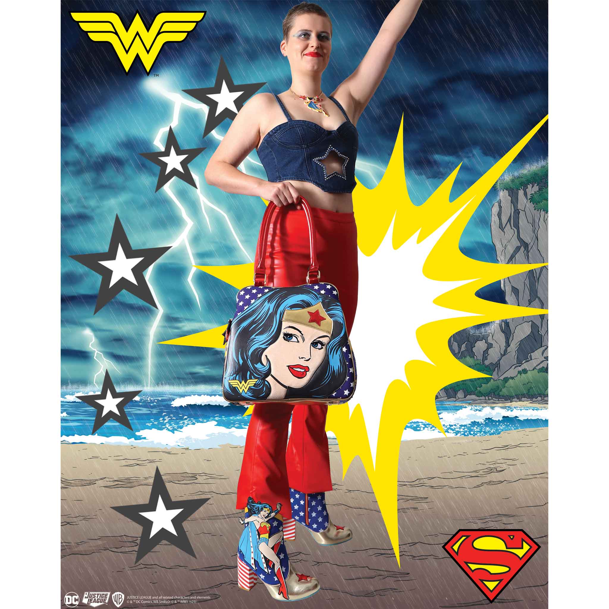 I Love Wonder Woman Bag