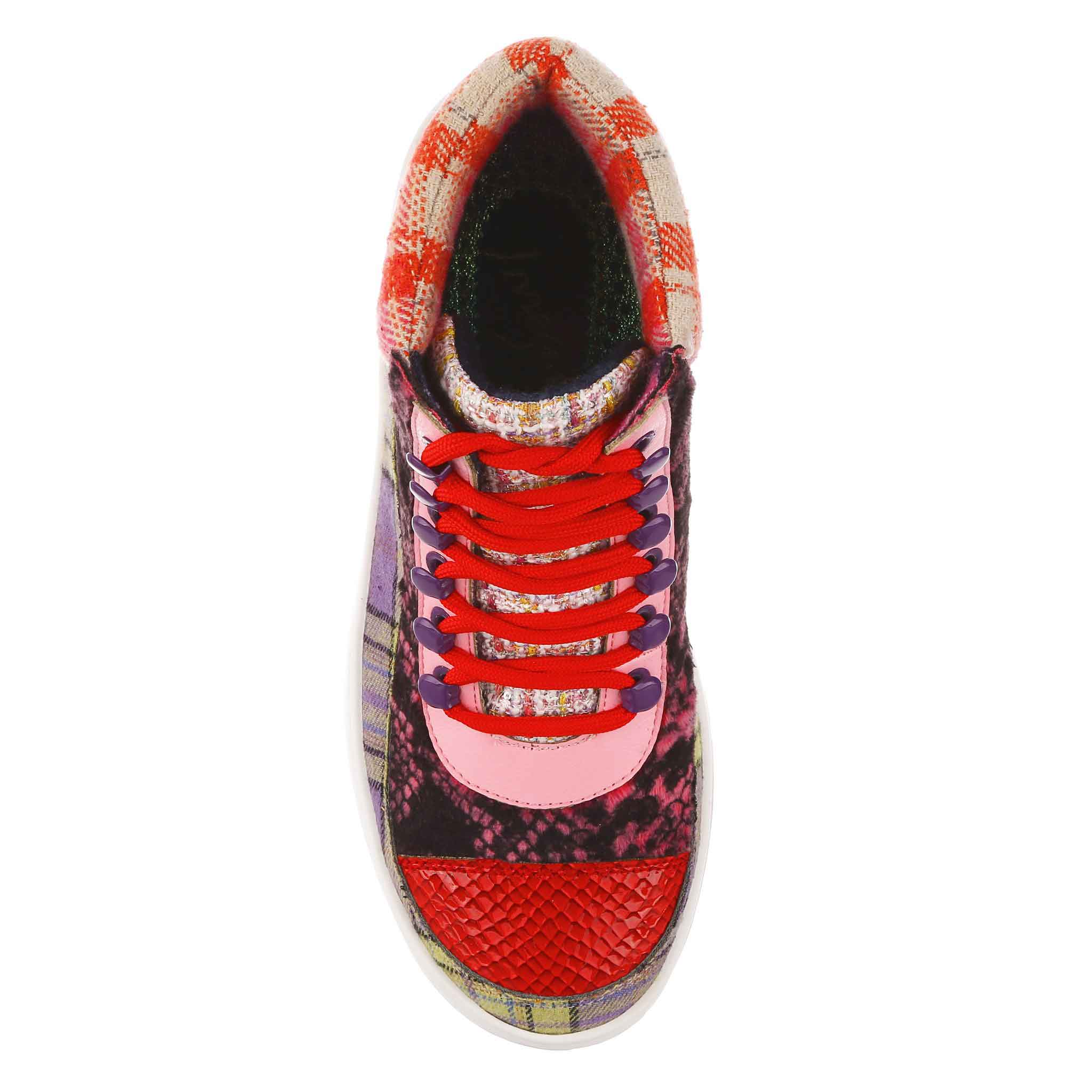 Stoney Beach High Top Trainers Irregular Choice