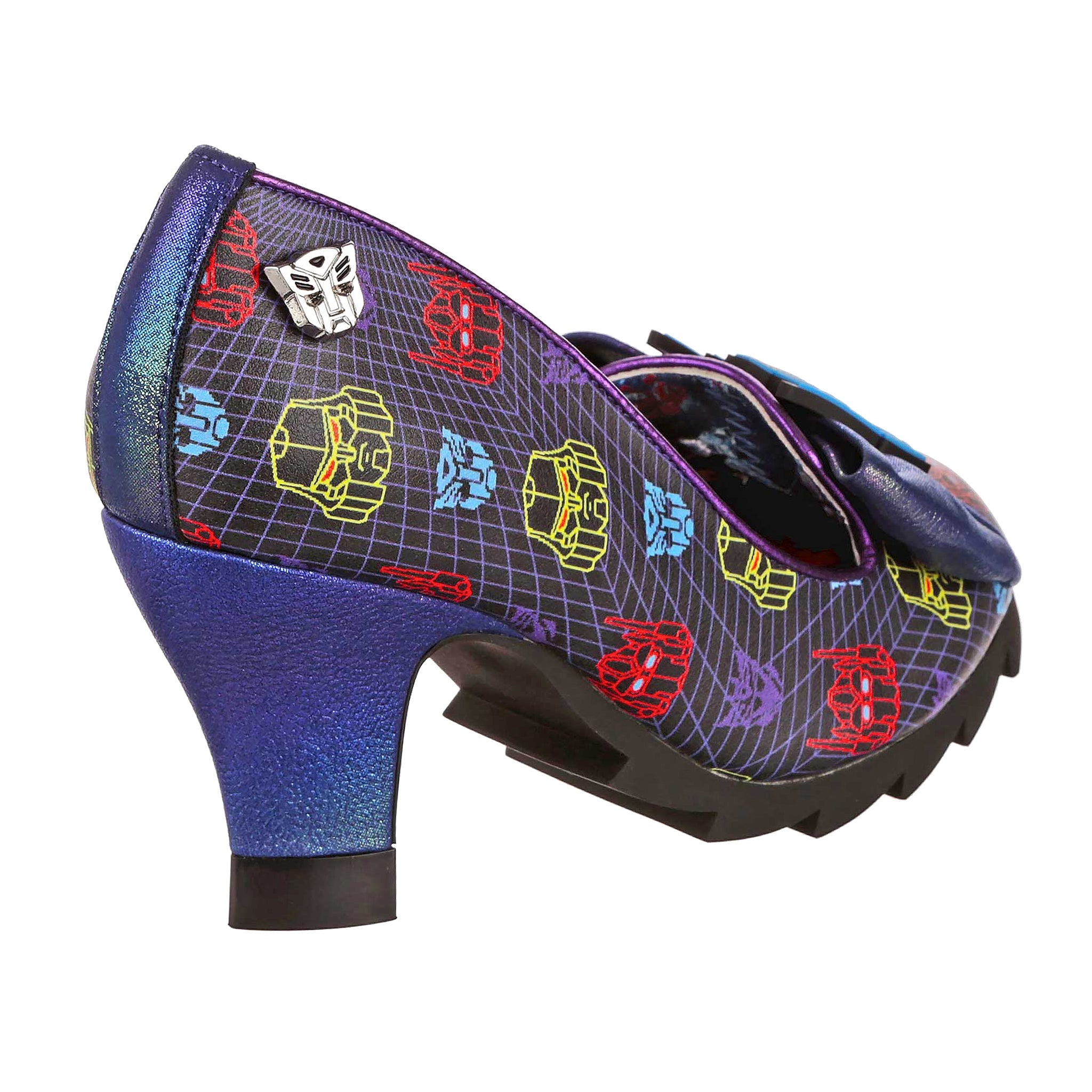 80s Baby Transformers High Heels Irregular Choice X