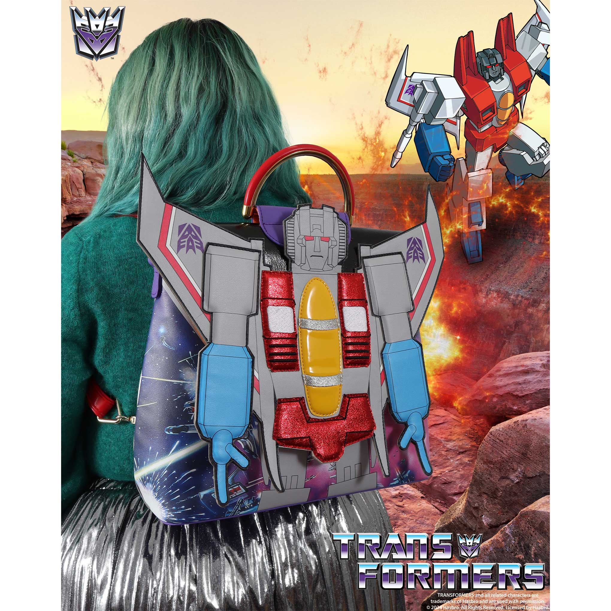 Scheming Starscream Bag