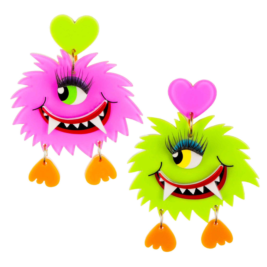 Pretty Puffballs Earrings