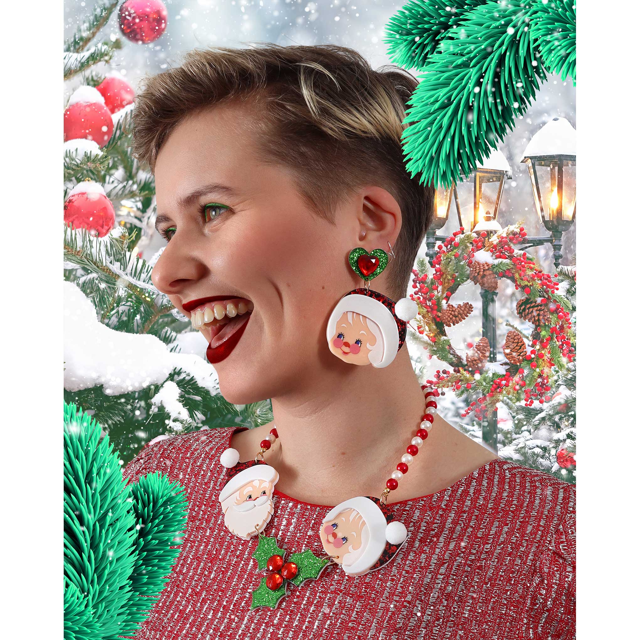 Claus Cookies Earrings